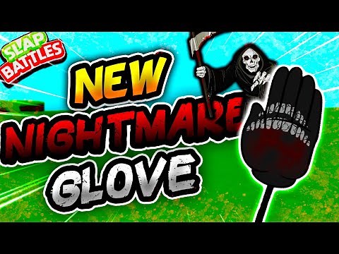 New NIGHTMARE Glove & HOW TO GET IT! 😨 (I got JUMPSCARED!) - Slap Battles Roblox