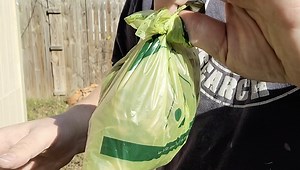 Watch Real life poop scooping and bagging! on Amazon Live