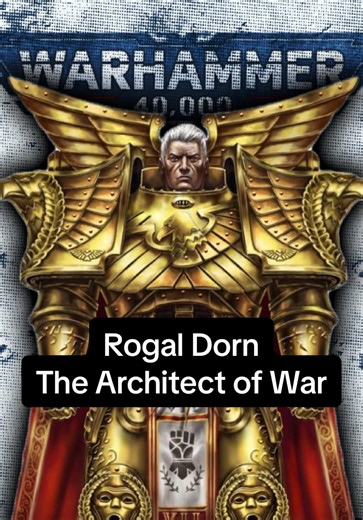 People Underestimate ROGAL DORN From Warhammer 40K ⬟⬟⬟ @papichulo @giannnijensen @MisinformationPolice Rogal Dorn is the Primarch of the Imperial Fists and one of the most mentally resilient beings in Warhammer 40K. With minimal Warp presence, extreme willpower, and near-immunity to Chaos corruption, Dorn became the Imperium’s greatest defender during the Siege of Terra. He defeated Alpharius, resisted the Chaos Gods, mastered fortification warfare, and held the Imperial Palace against Daemons a