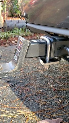 #Shorts How to stop trailer hitch rattle loose - Very Simple for your car truck suv jeep receiver