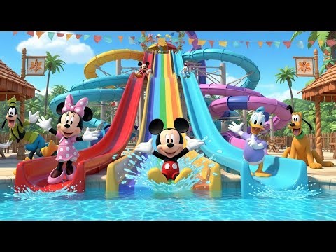 “Mickey & Friends’ Splash-tastic Water Park Fun!”