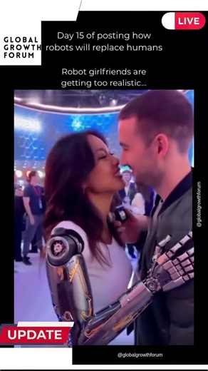 🤖 Robot Girlfriends Are Almost Here #ai #globalgrowthforum #RobotGirlfriend #TechNews #FutureTech