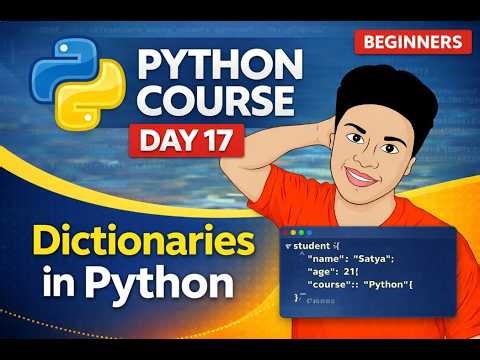 Python Course in Telugu | Day 17 - Dictionaries in Python Explained | Beginners