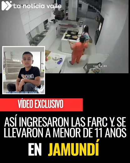 1.6M views · 12K reactions | ¡Alarma en Jamundí! Guerrilleros de las FARC secuestraron a un niño de 11 años en Potrerito y lo llevaron a zona montañosa sin presencia estatal. Gobernadora ofrece $200 millones. Familia exige pronunciamiento del Presidente. #Jamundí #Cali #ValleDelCauca #Potrerito #NiñoSecuestrado #FARC #GobiernoNacional #SeguridadValle #ColombiaHoy #AlertaRoja | La noticia valle | Facebook
