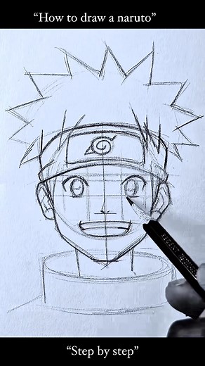 16K views · 381 reactions | How to draw a naruto uzumaki step by step ? #artifac1 #narutouzumaki #portraitdrawing #drawingchallenge #drawingtutorial #animedrawing #artandcraft #drawingart #art | Artifac Dipak | Facebook