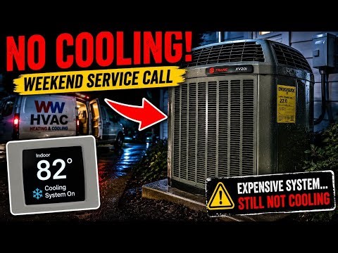 Weekend No Cooling Call on a High-Efficiency System… Here’s What Failed