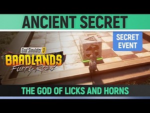 Goat Simulator 3: Baadlands Furry Road - Secret Event - Ancient Secret (All Cube Puzzles)