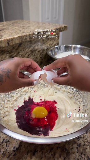 Red Velvet Cake Recipe from Grandma — Homemade Best Red Velvet