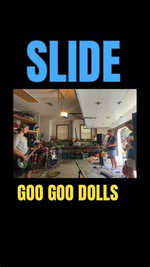 Check out our live cover of Slide by the Goo Goo Dolls! #band #guitar #tutorial #90s