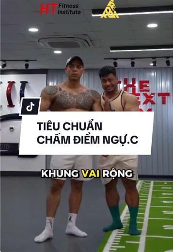 Tiêu chuẩn chấm ngự.c trong thể hình cho anh em