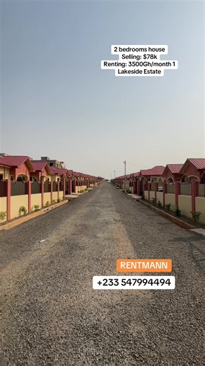 2-Bedroom House for Rent in Lakeside Estate