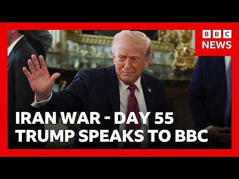President Trump says Iran strategy "working very well" | BBC News