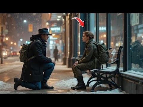 Single Dad Saw a Soldier at the Bus Stop and Said ‘You’re Coming With Me’ — Then Took Her Home!