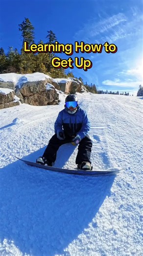 Mastering the Art of Getting Up on a Snowboard