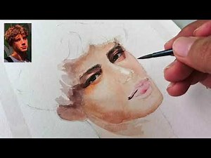 Cara Melukis Wajah Dengan Cat Air