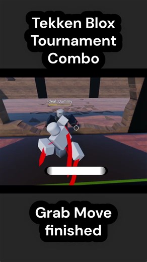 Roblox Tekken blox tournament Combo #roblox #newgameinroblox #robloxfighting #gaming #robloxstudio