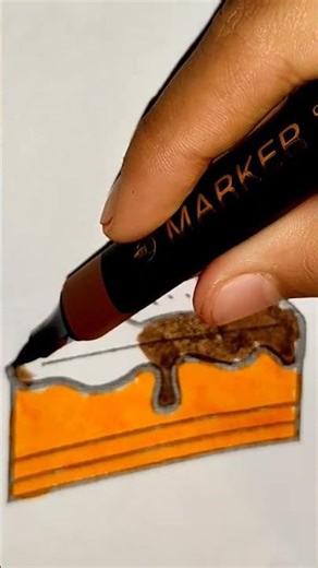 Cake #coloring #art #dailyart #cake