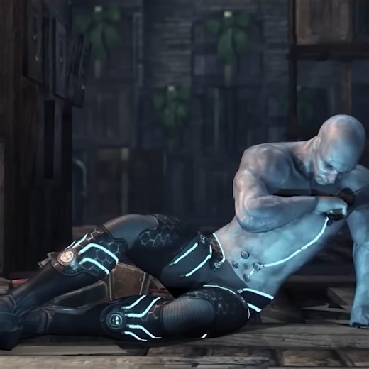 Batman Brings Back Mr. Freeze’s Suit from Penguin - Batman Arkham City. #batman #batmanarkhamcity #gaming #VideoGames #thedarkknight | ImRaccoon