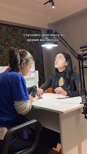 Professional Manicure Techniques at a Nail Salon