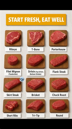 Types of beef cuts | Chef Jahed