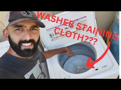 How To Fix A Washing Machine Which Is Staining Cloth!