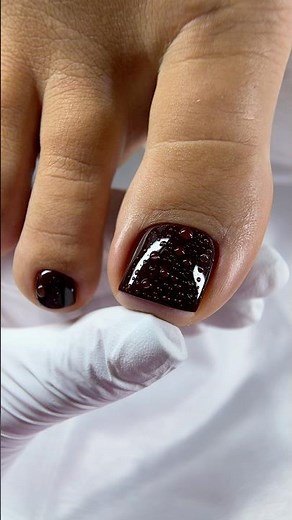 SMART gel polish ONYX tutorial 🐻 #nails #structuregel #nailart