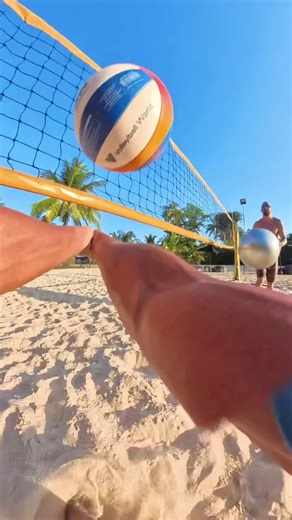 Bump Pass Drill for Beach Volleyball in Thailand