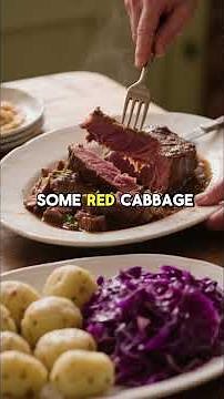 Braising the ultimate German Sauerbraten