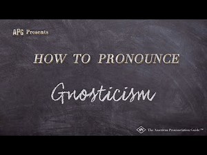 How to Pronounce Gnosticism (Real Life Examples!)