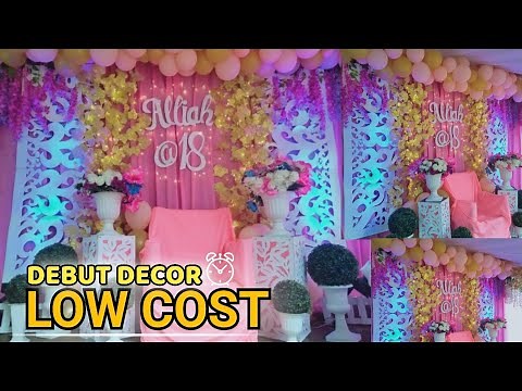 Very Easy Debut Decoration Ideas | Birthday Decoration Ideas at Home