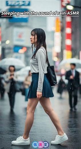 Sleeping with the sound of rain ASMR