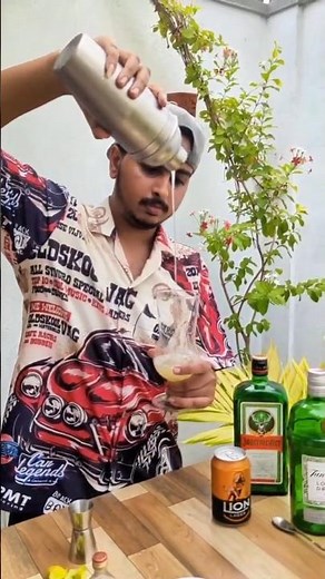 Lion Beer Cocktail 🦁🍺 | Easy Shaken Beer Recipe