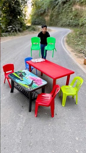 Big Small 2 Seater Dining Table Set Unboxing and Fitting woww 😲