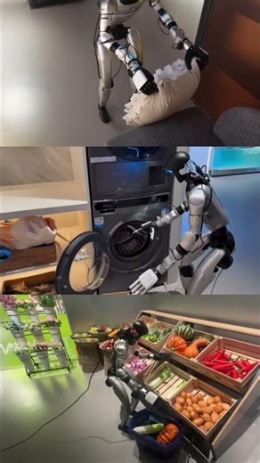 The END of Housework 😱 New Humanoid Robot is INSANE! #Robotics