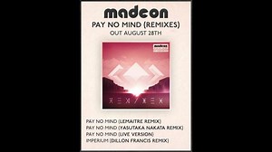 5.7K views · 346 reactions | Stoked to finally release this remix of Madeon's Pay No Mind. Out August 28th! check out a lil snippet here | Lemaitre | Facebook