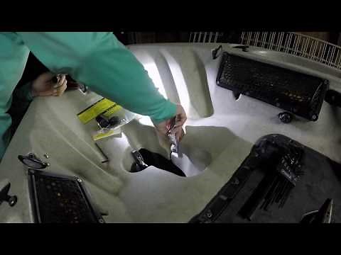 Installing Hobie Kayaks Click-N-Go Assemblies (Mirage Drive Locks)