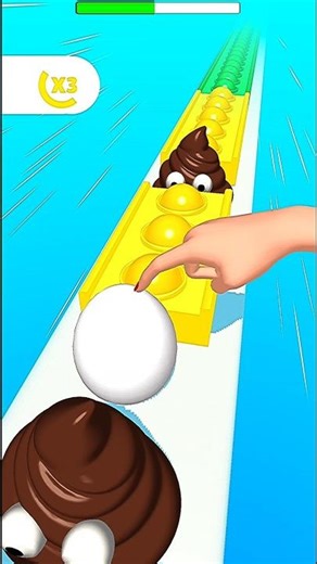 Happy Fastest Poop Run Easy Lvl. 🤯 let's go #shorts #poop #gaming #noobgegaming