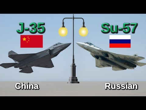 J-35 China VS Su-57 Russia | Full Comparison #j35 #vs #us57