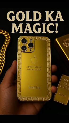 24K GOLD iPhone – The Most Expensive Smartphone Ever Made!