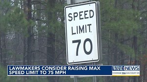 NC considers raising max speed limit to 75 mph