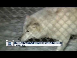 Howling with the wolves at the Bay Beach Wildlife Sanctuary