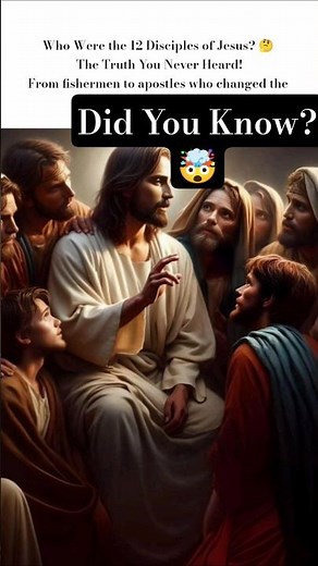 The 12 Disciples of Jesus Explained | Names, Meaning & Catholic Bible Truth ✝️ #jesus #bible #amen