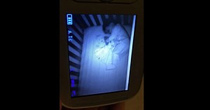 Frightened Mom Panics After Seeing 'Ghost' in Crib with Son on Baby Monitor