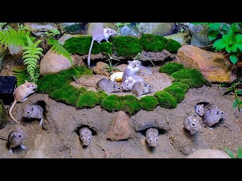 Cat TV Mice Mania | Active Mice game on Screen 4K – Perfect Motion for Cats & Dogs to Watch