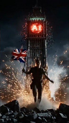 “The Fall of Big Ben — When Time Stopped for London ⏰ | Emotional Cinematic Short Film