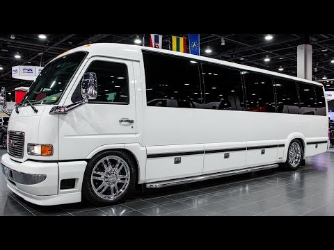 Rolling Perfection The White GMC Executive Coach That Redefines Luxury