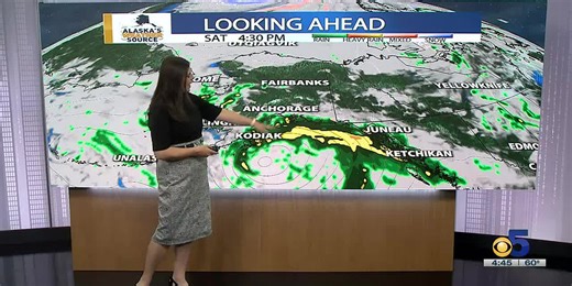 Active weather pattern for Alaska