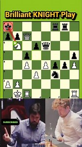 That knight play was insane! #chess #shorts #tactics