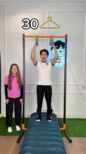 I attempted the ultimate hanger challenge!