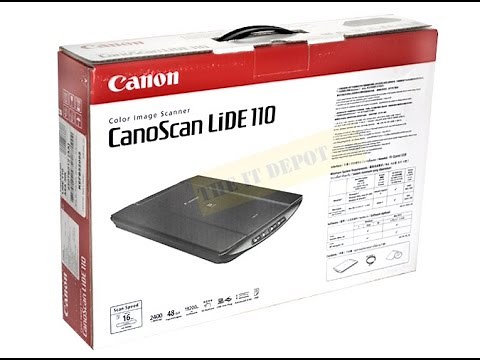 How to Download Driver Install Canon LiDE 110 Scanner Driver ( ক্যানন স্ক্যানার ইন্সটল )